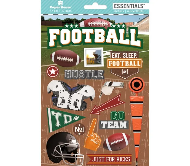 3D Sports Stickers – Football