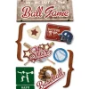 3D Stickers – Baseball