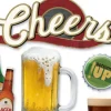 3D Stickers – Cheers Beer