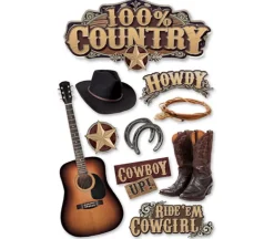 3D Stickers – Country