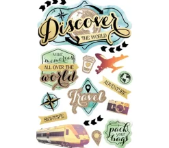 3D Stickers – Discover The World