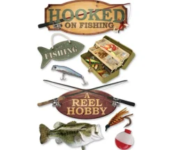 3D Stickers – Fishing