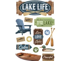 3D Stickers – Lake Life