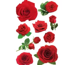 3D Stickers – Rose