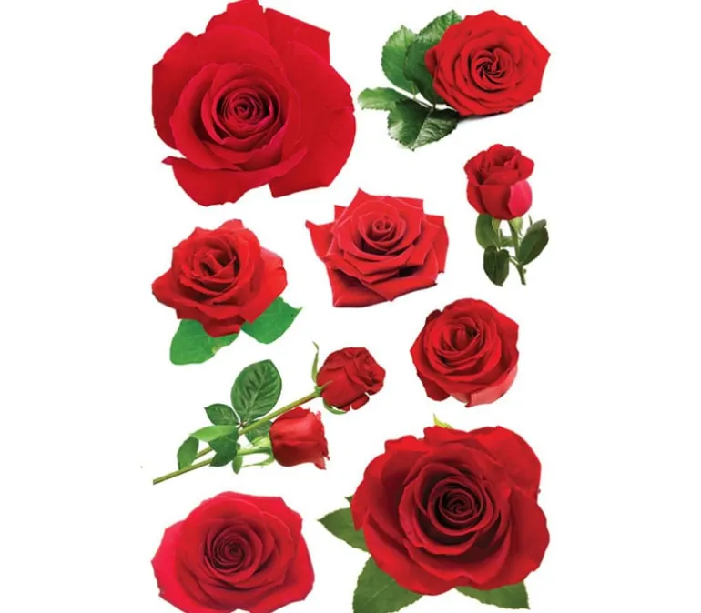 3D Stickers – Rose