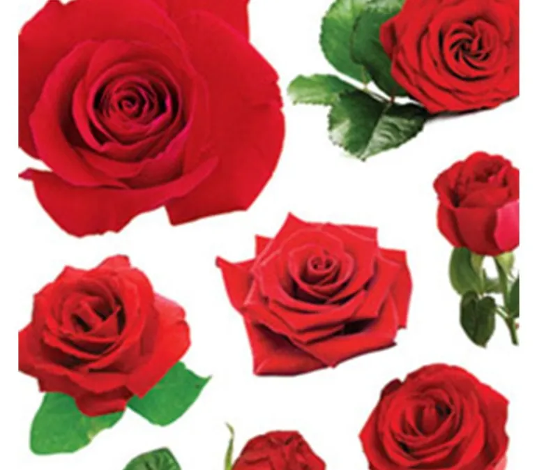 3D Stickers – Rose