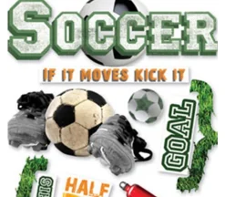 3D Stickers – Soccer