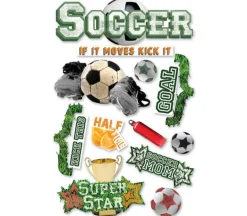 3D Stickers – Soccer