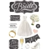 3D Stickers – The Bride