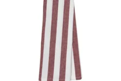 Dunroven House Navy, Chambray & Light Blue Large Check Tea Towel