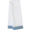 Dunroven House Nordic Red Snowflake Print Towel #400-130