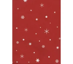 Dunroven House Snowflake Tea Towel Bright Red, #400-110