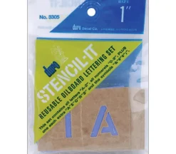 Duro Stencil Set – 1-inch