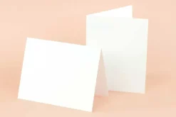 Echo Park A2 Scored Card Base Set – 20 Count White – Vertical