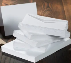 Echo Park A2 Scored Card Base Set – 20 Count White – Vertical