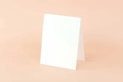 Echo Park A2 Scored Card Base Set – 20 Count White – Vertical