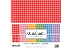 Echo Park Collection Kit – 12×12 – Bold Gingham