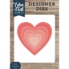Echo Park Die Set – Nesting Stitched Heart