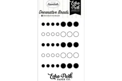 Echo Park Essentials Decorative Brads – Yellow