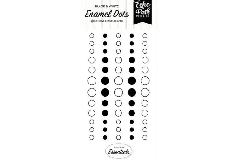 Echo Park Essentials Decorative Brads – Yellow