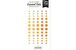 Echo Park Essentials Enamel Dots – Yellow