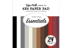 Echo Park Essentials Paper Pad – 6×6 – Neutral