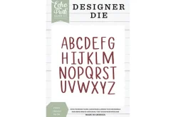 Echo Park Large Die Set – Callum Alphabet