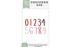 Echo Park Small Die Set – Emily Number