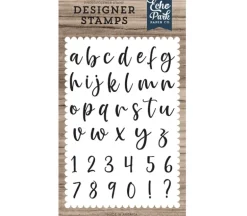 Echo Park Stamp – Kaitlin Lowercase Alphabet