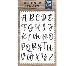 Echo Park Stamp – Kaitlin Uppercase Alphabet