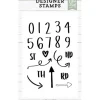 Echo Park Stamp Set – Emily Numbers and Shapes