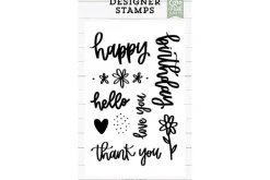 Echo Park Stamp Set – Hello Sentiments