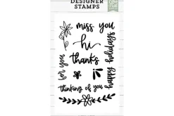 Echo Park Stamp Set – Love You Sentiments