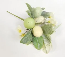 Eggs & Green Leaves Spring Spray – 12″