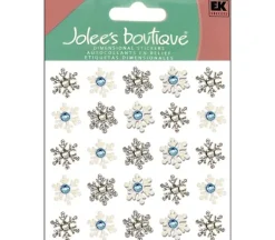 EK Jolee’s Boutique Sticker – Repeats Snowflake