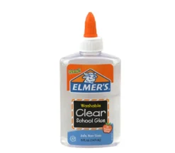 Elmers Clear Washable School Glue – 5-ounce