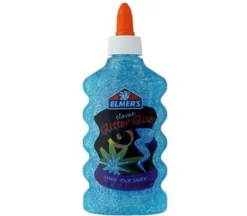 Elmers Glue – Blue Glitter – 6-ounce