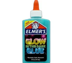 Elmers Glue – Glow in the Dark Blue – 6-ounce