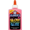 Elmers Glue – Glow in the Dark Pink – 6-ounce