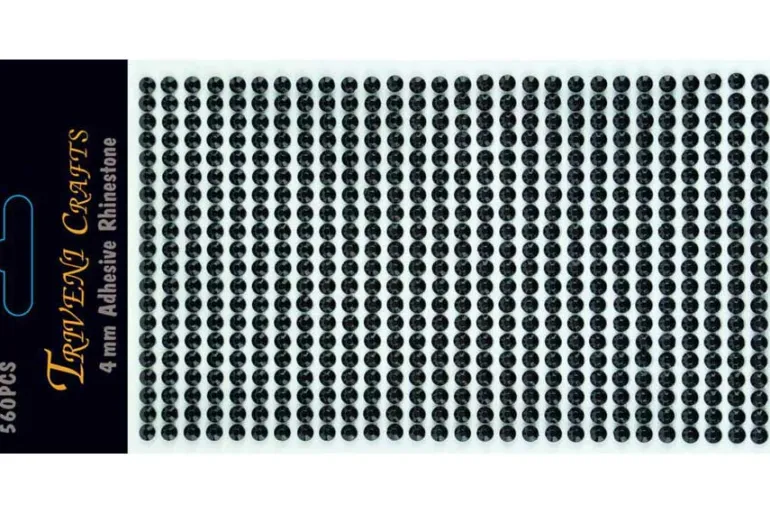 Enamel Dots Stickers – 6-10mm – Gold