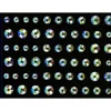 Enamel Dots Stickers – 6-10mm – Silver