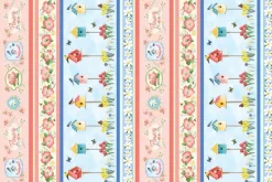 Enchanted Spring Towel Band cut 22-inches by 43/44-inches