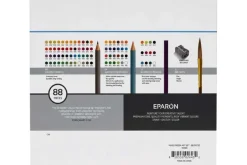 Eparon 88 Piece Professional Mixed Media Art Set