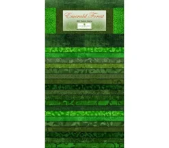 Essential Gems – Emerald Forest 2.5-inch Strips 40 Piece
