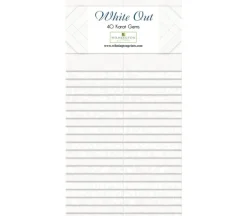 Essential Gems – White Out 2.5-inch Strips 40 Piece