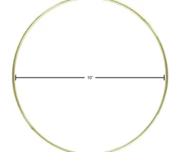Essentials Brass Rings – 10-inch – 1 Piece