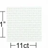 Essentials by Leisure Arts Aida Cloth – 11ct – 15-inch x 18-inch – Pure White