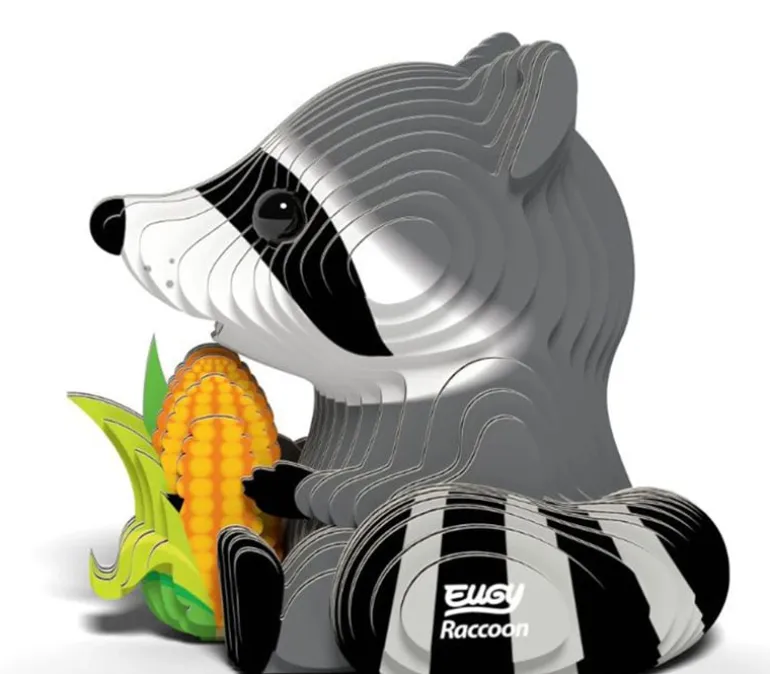 EUGY 3D Model Kit – Raccoon
