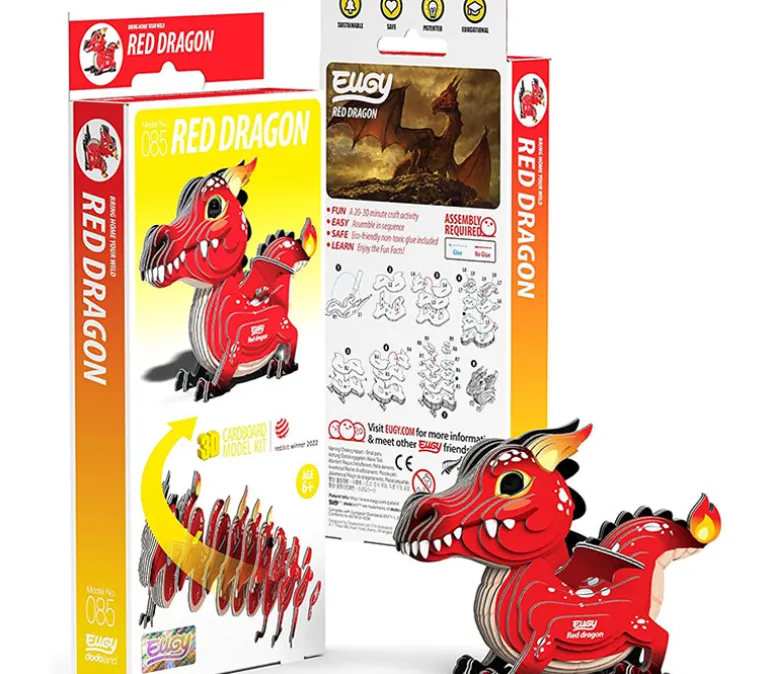 EUGY 3D Model Kit – Red Dragon