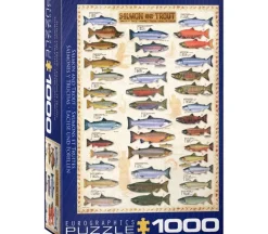 Eurographics Travel USA Vintage Posters Puzzle – 1000 Piece